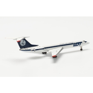 Model Tupolev TU134 LOT 1:500 SP-LHG