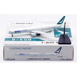 Model Boeing 777-300 CATHAY Pacific 1:400 One World B-KQM OSTATNI
