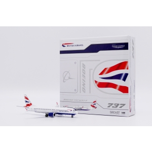 Model Boeing 737MAX8 British Airways 1:400 ZS-ZCA - OSTATNIE SZTUKI!