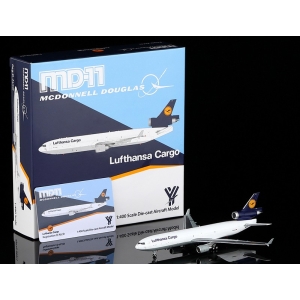 Model McDonnell Douglas MD11 LUFTHANSA 1:400 D-ALCD Cargo