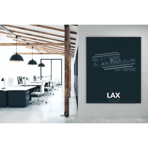 Plakat Aerodecor DXB 61x91 BLACK