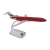 Model Boeing 727-200 Braniff 1:200 Solid Red