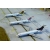 ZESTAW: Boeing 727-200 British - 3 szt - 1:400 GEMINI
